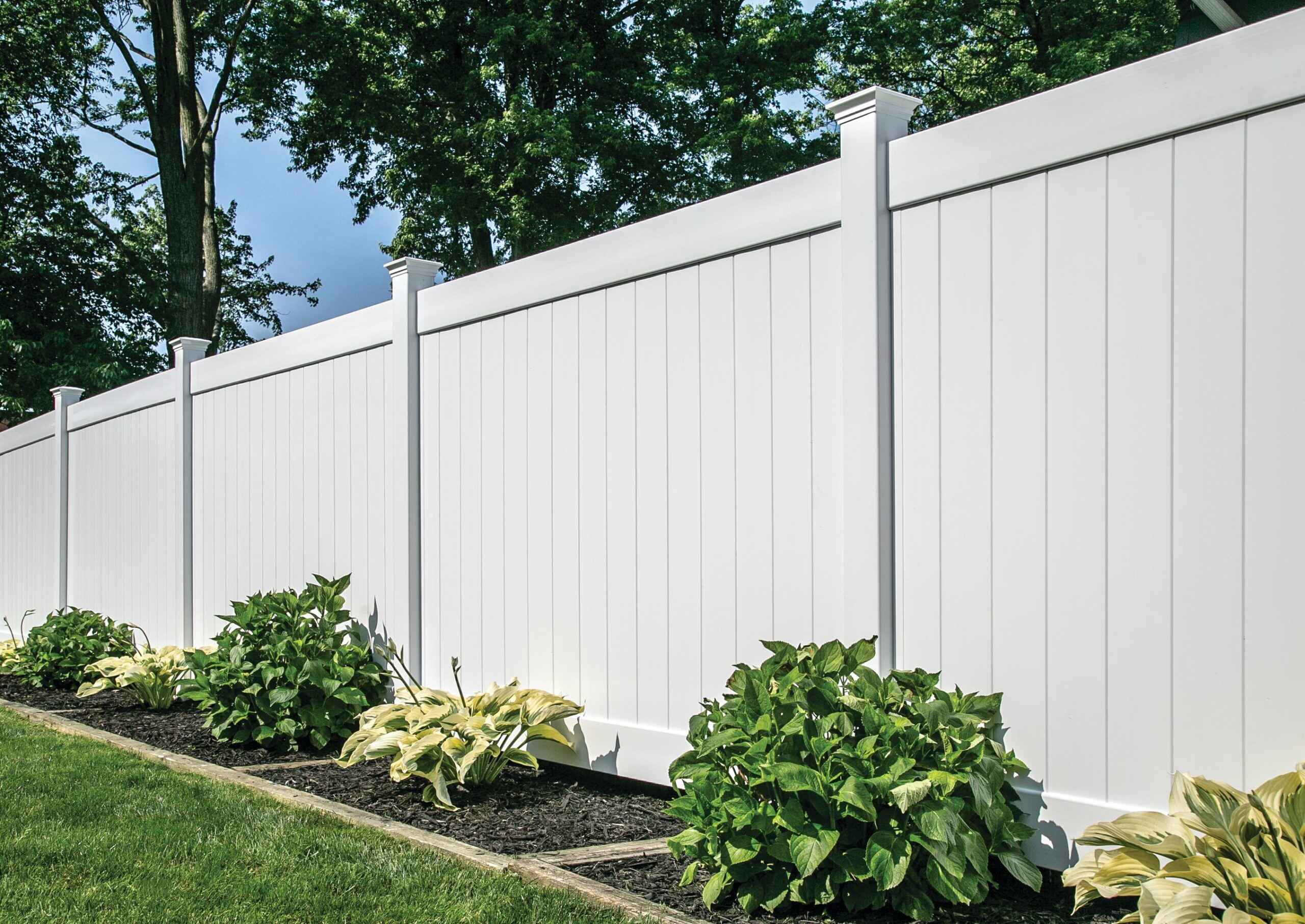 Vinyl fence - Houston fence