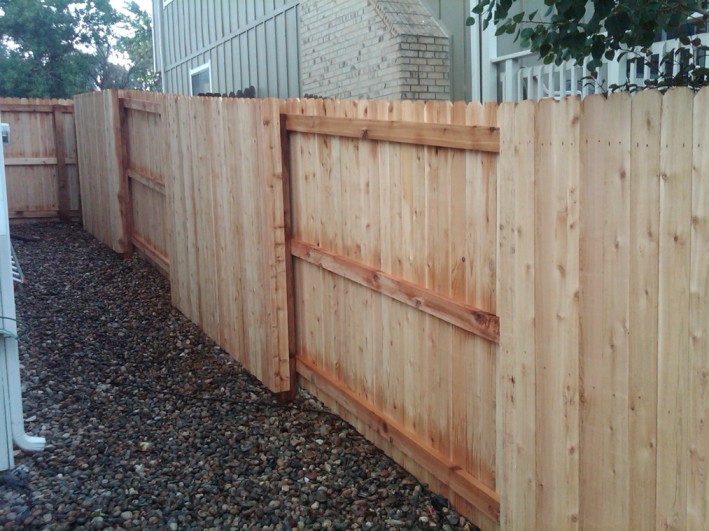 Houston Wood Fence Installation