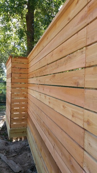 Wood fencing Houston TX