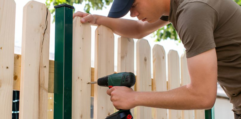 wood fence